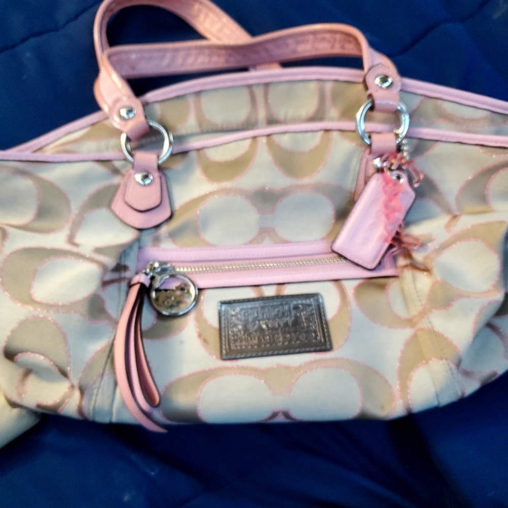 Coach purse Coach tag